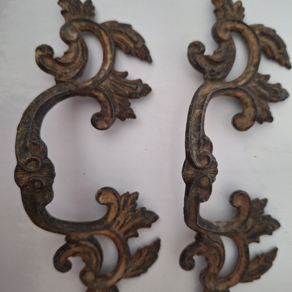Vintage Gold Decorative Hardware Ho - Picture 5 of 7
